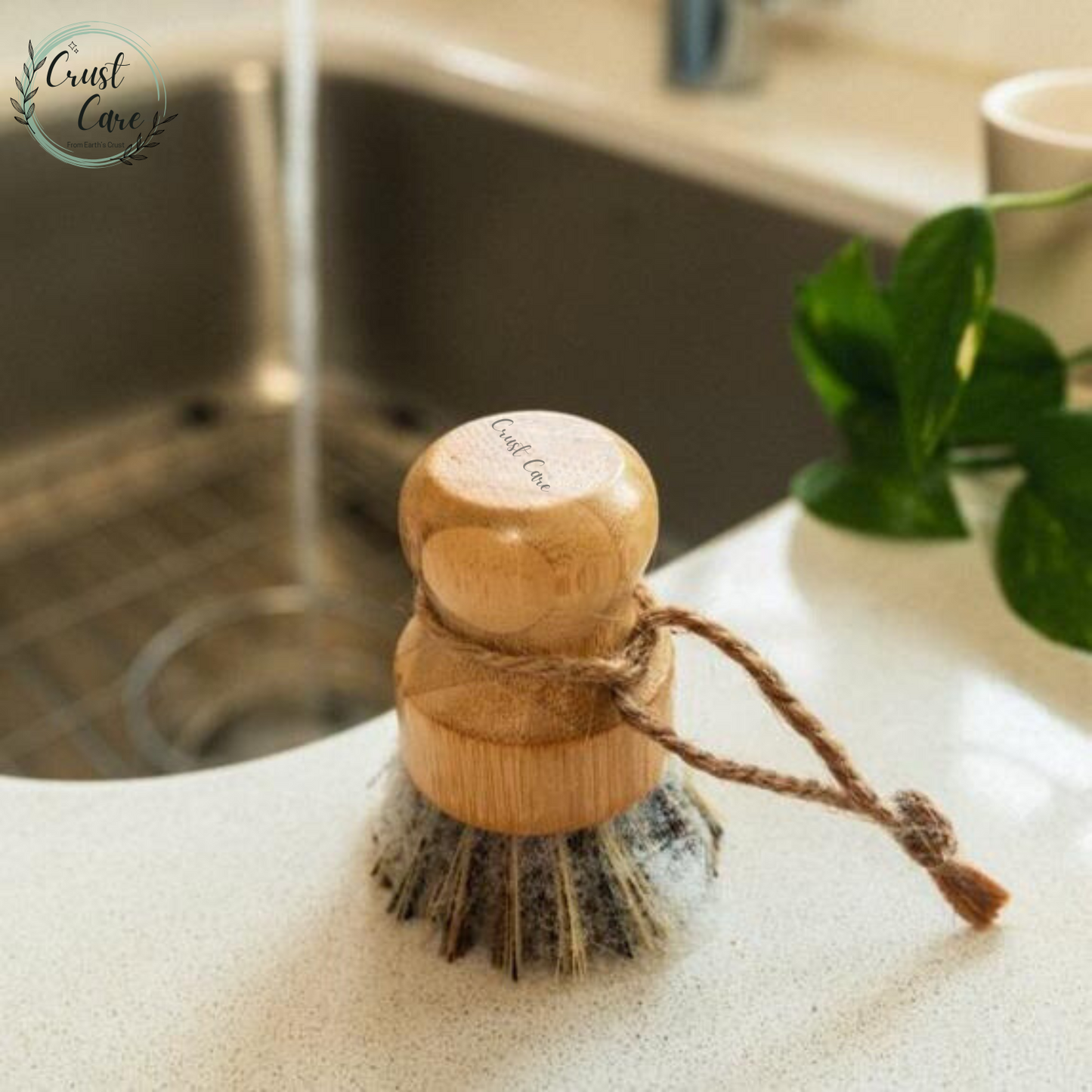 CRUST CARE'S "Bamboo Pot Scrubber"