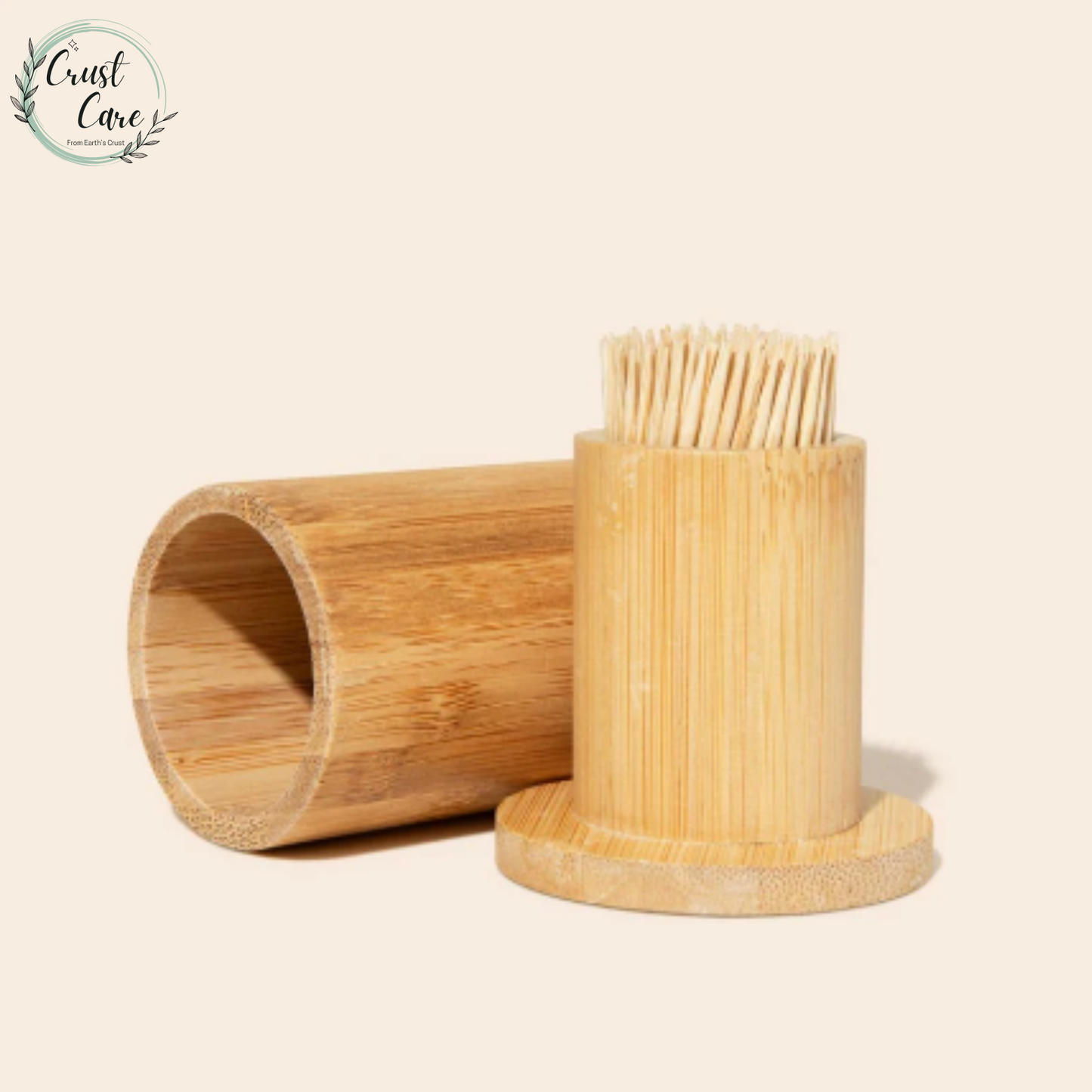 Bamboo Toothpick Holder