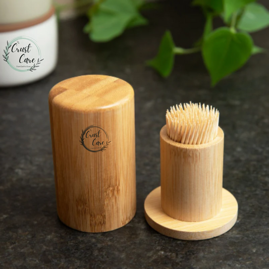 Bamboo Toothpick Holder